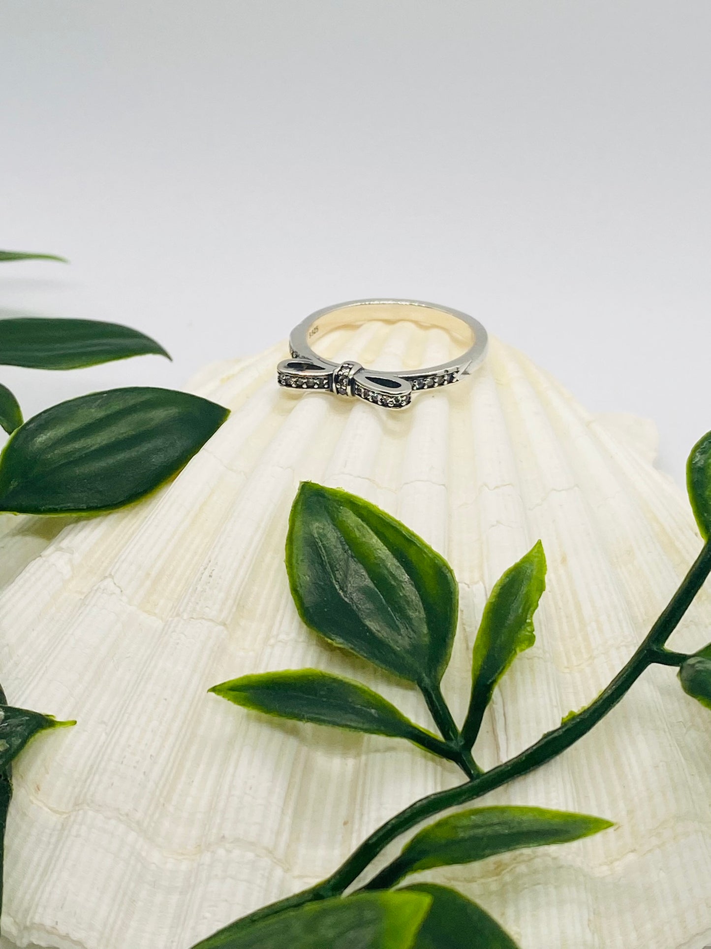 925 Silver Bow Ring