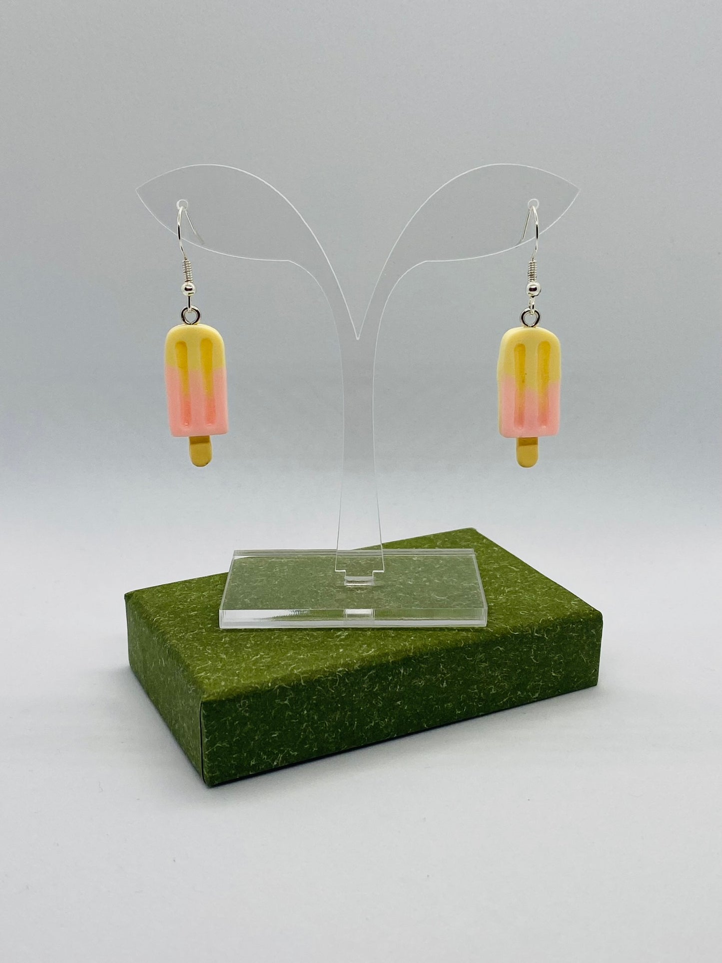 Cream Ice Lolly Earrings