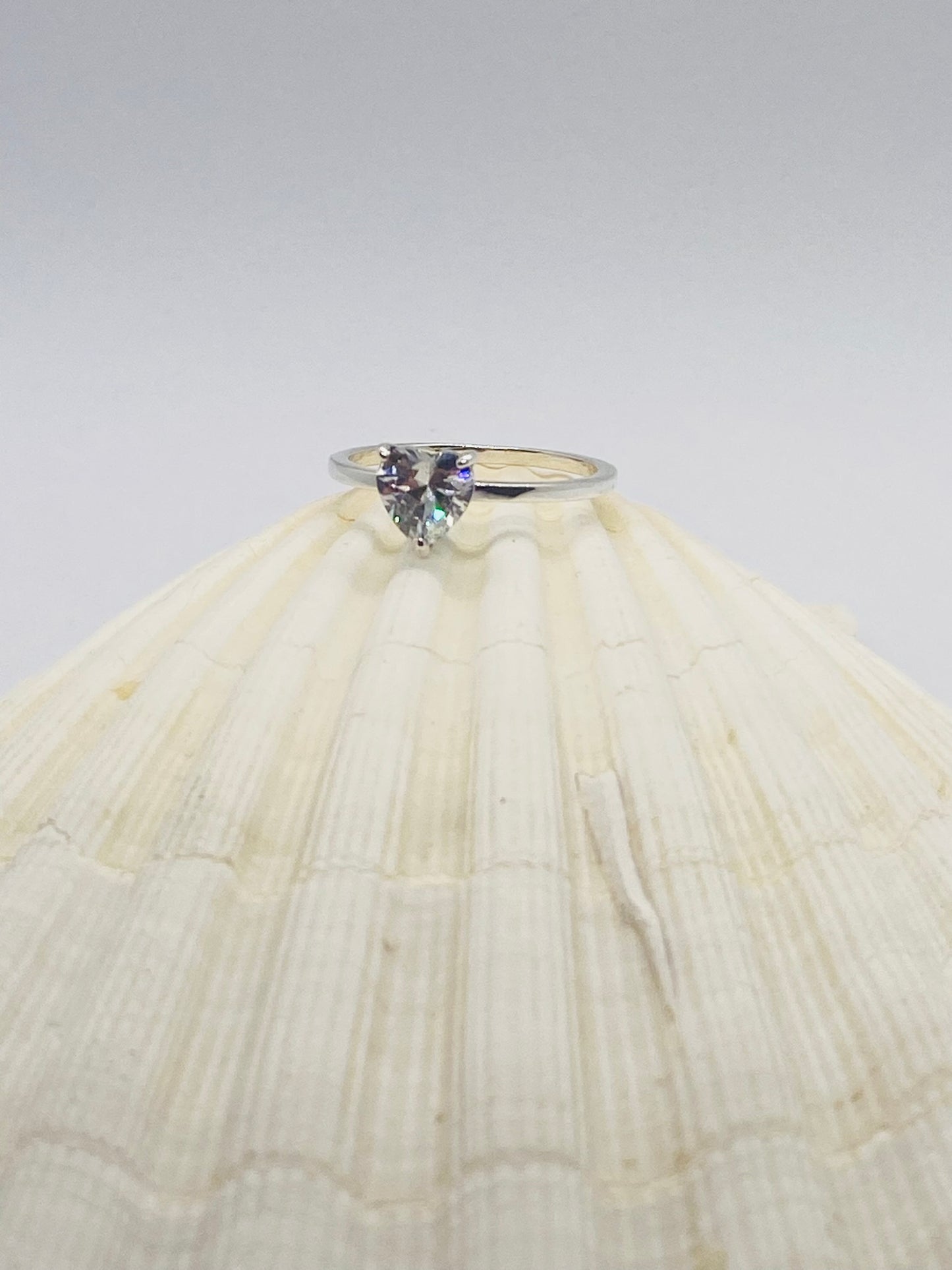 925 Silver Heart Ring