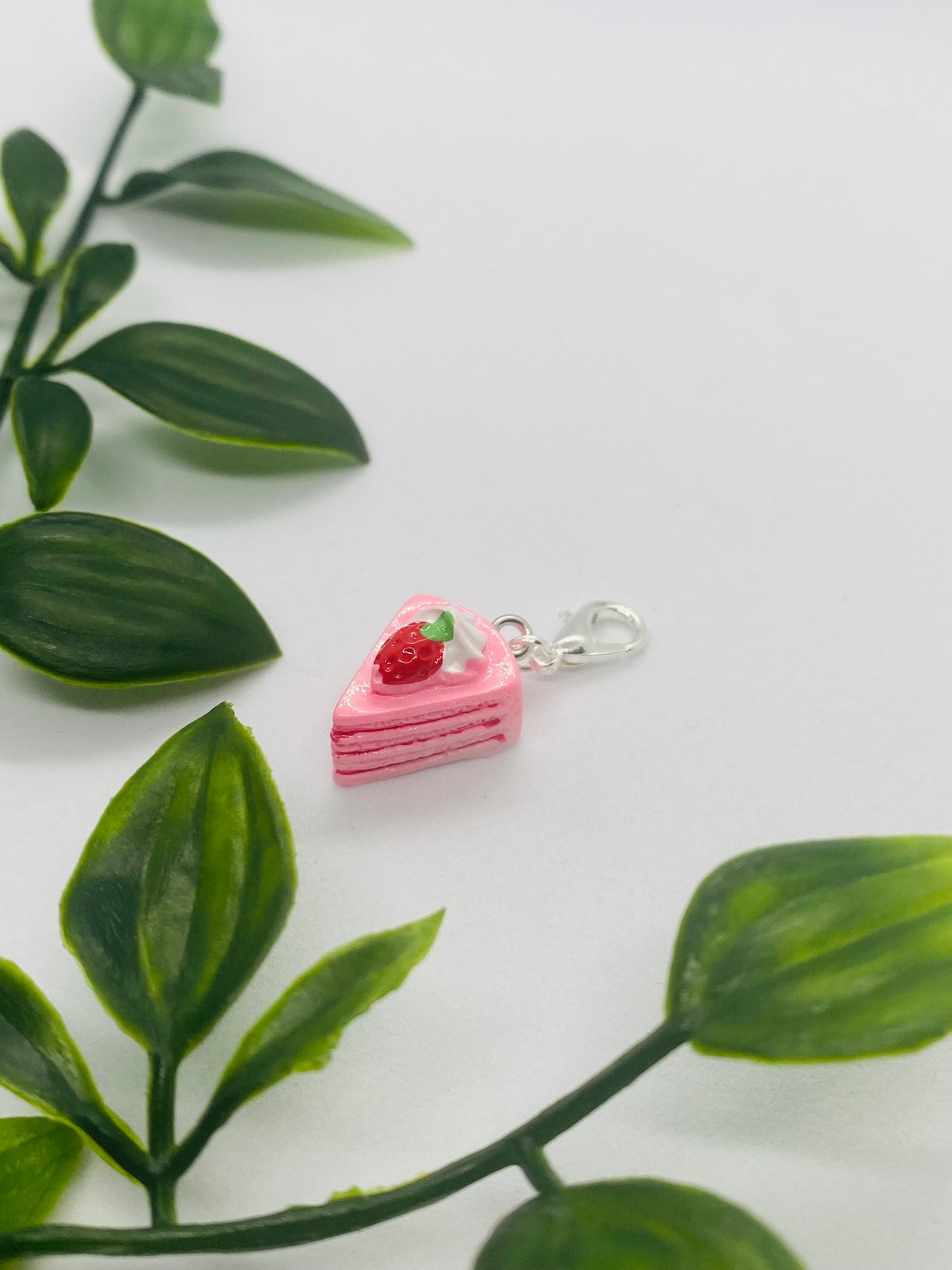 Pink Cake Charm