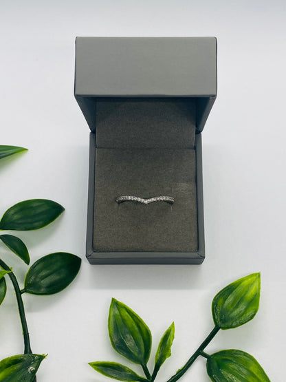 925 Silver Petite Wishbone Ring