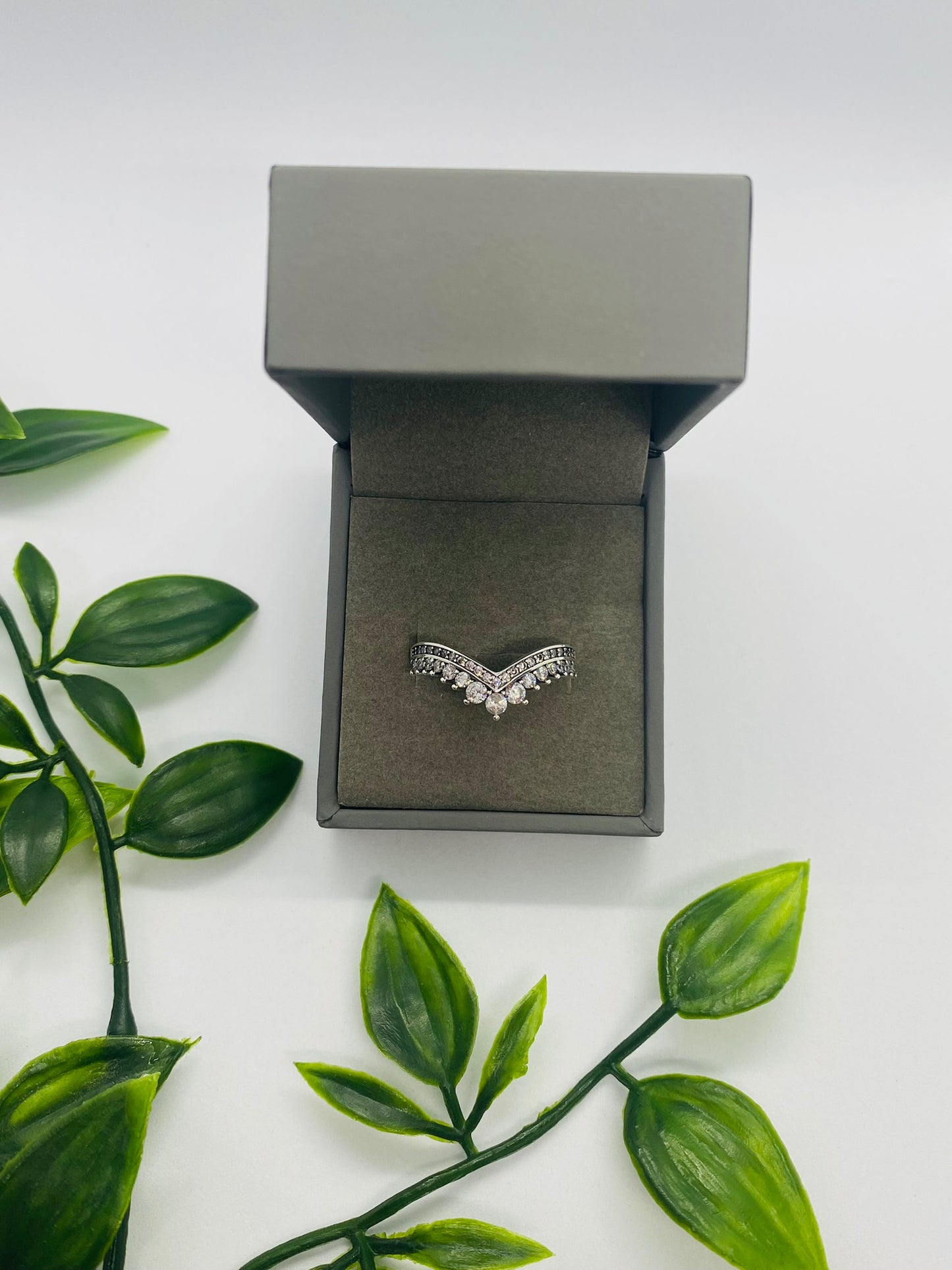 925 Silver Wishbone Ring