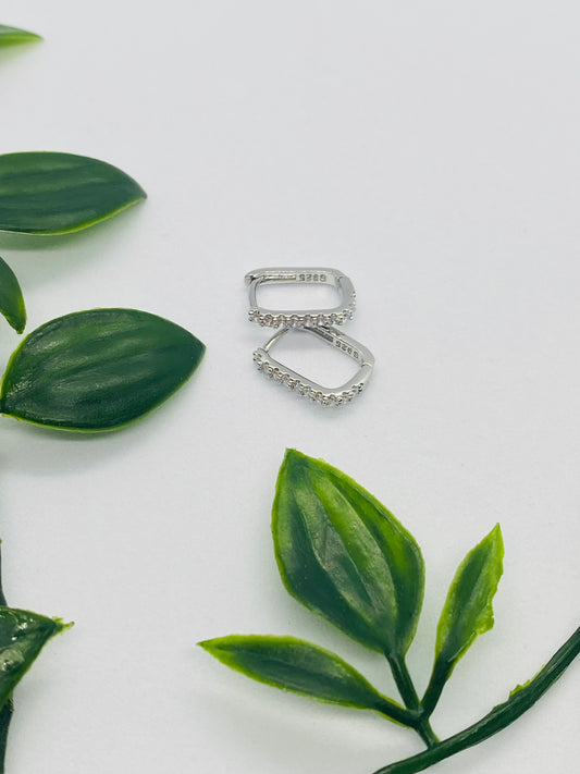925 Silver Petite Hoops