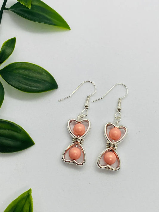 Double Heart Earrings