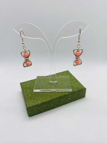 Double Heart Earrings