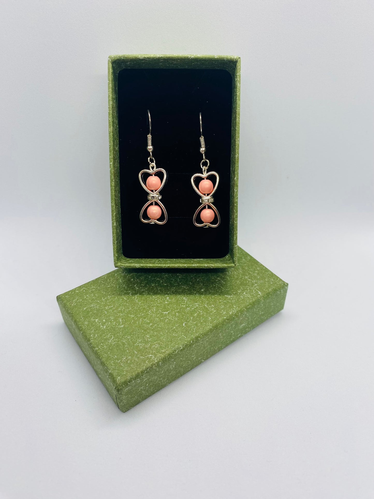 Double Heart Earrings