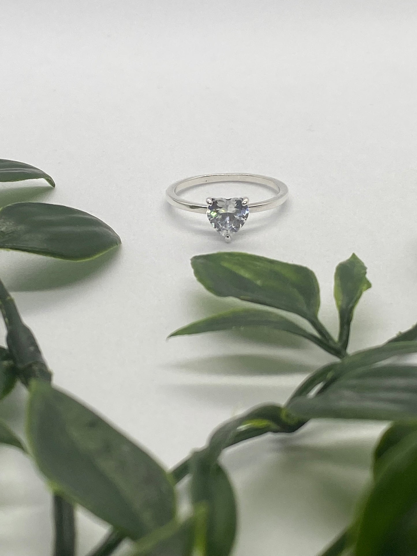 925 Silver Heart Ring