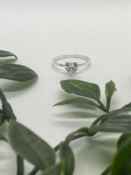 925 Silver Heart Ring