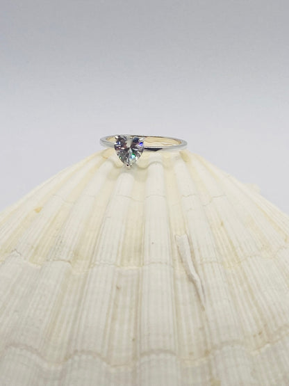 925 Silver Heart Ring