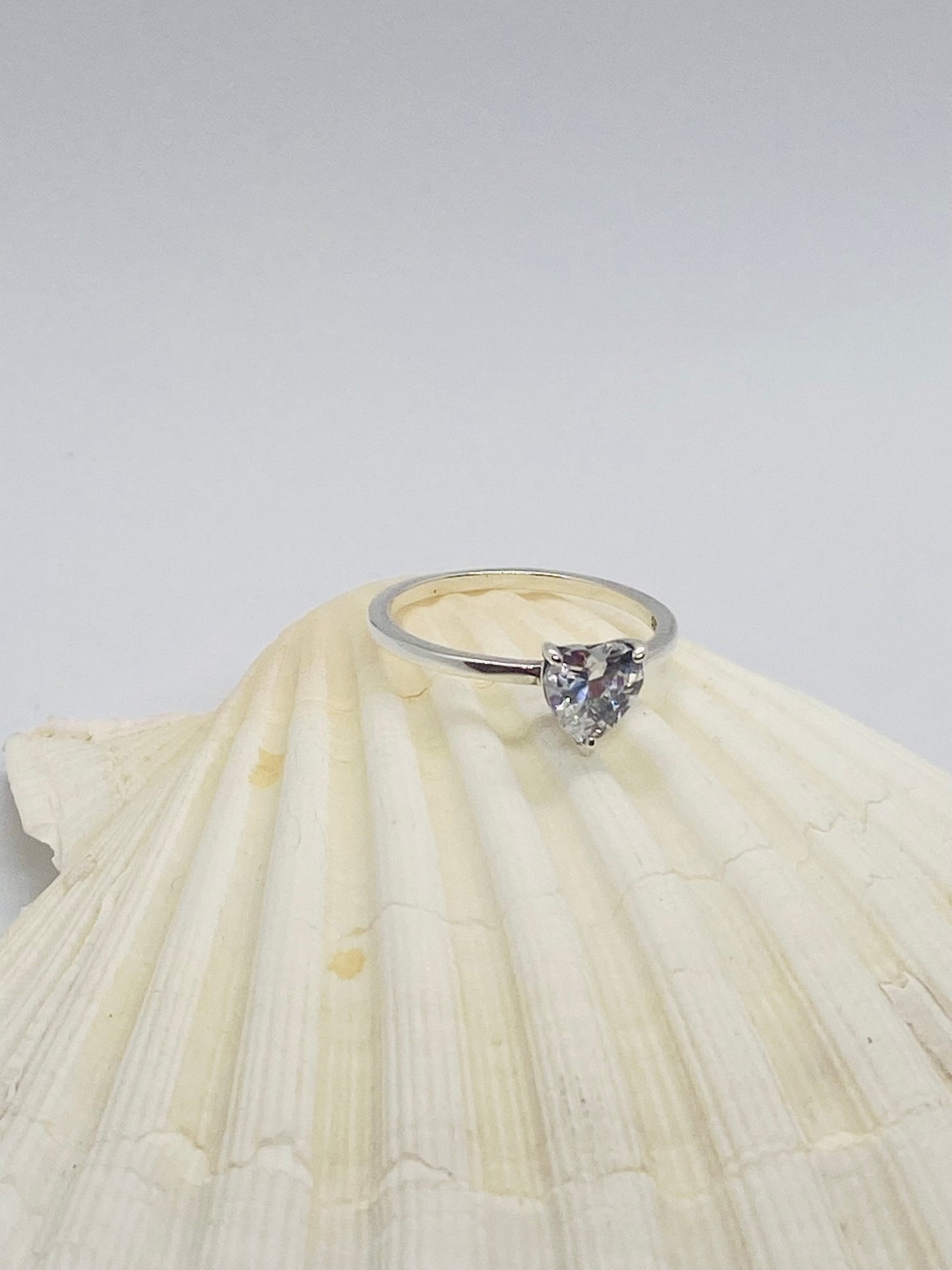 925 Silver Heart Ring