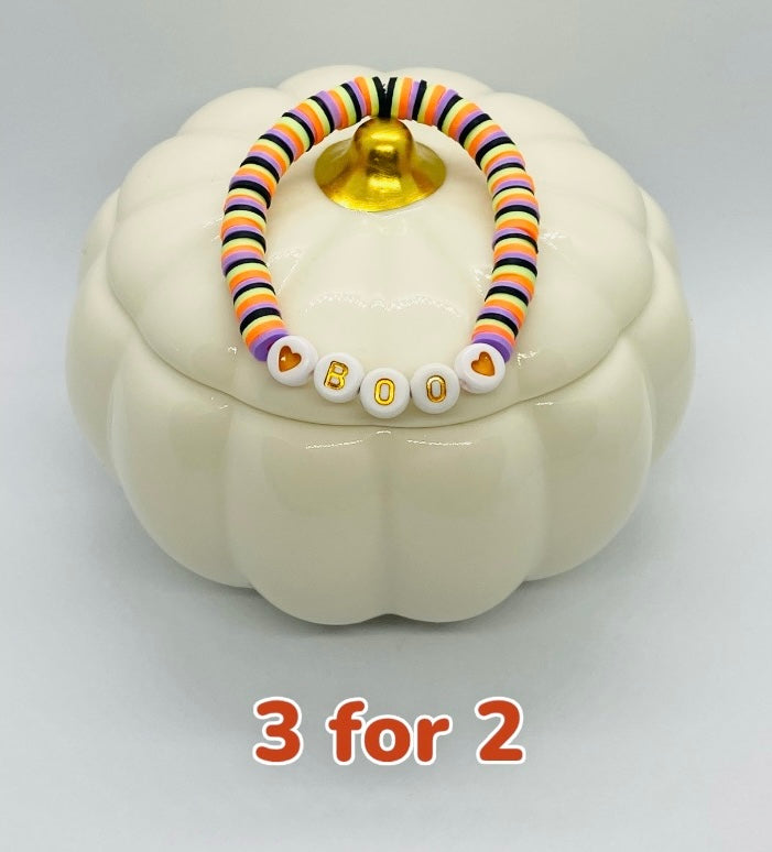 Kids Halloween 'BOO' Bracelet