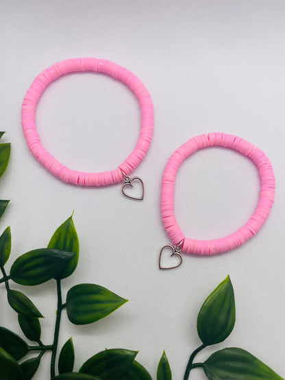 Mummy & Me Pink Bracelet